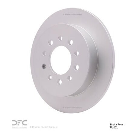 Dynamic Friction Co Disc Brake Rotor - 600-03025 600-03025